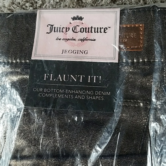NWT Juicy Couture Rose Gold Jeggings - Picture 4 of 5